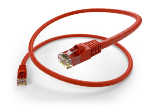 Cat6 red patch cable