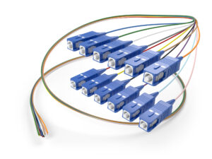 SpeedaLite™ Fiber Optic Pigtail Singlemode 9/125 SC to Open